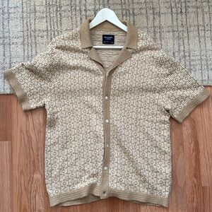 Abercrombie men’s knit polo